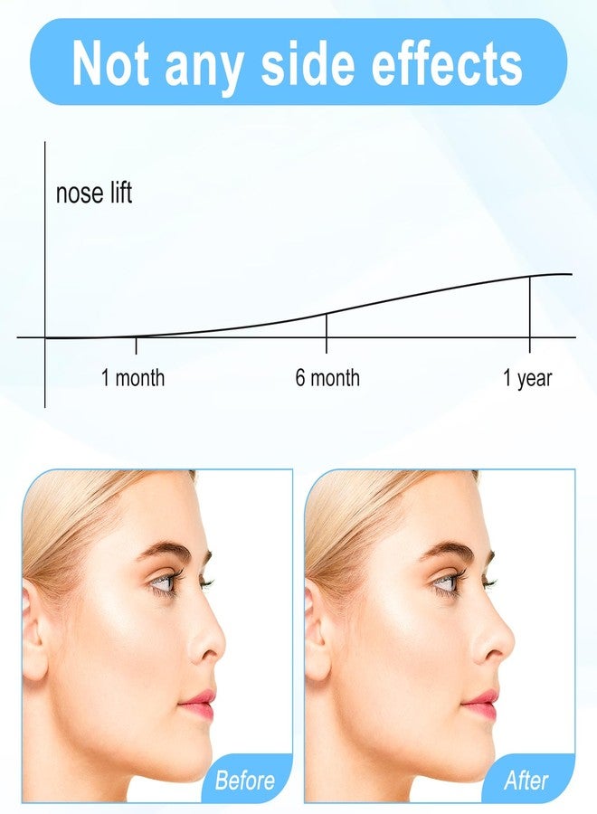 مجموعة أدوات تجميل الأنف XLIUAX، 6 أزواج، لرفع وتشكيل الأنف، مشابك رفع الأنف، أداة تشكيل غير مرئية بدون ألم، طقم تجميل للنساء والرجال، 3 مقاسات - Image 4